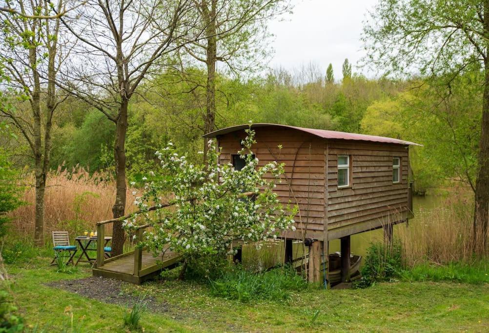 Rous LenchLakeside Cabin On Stilts- 'Kingfisher'别墅 外观 照片